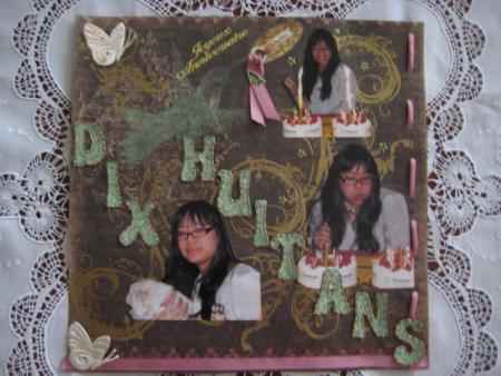 Page de scrap